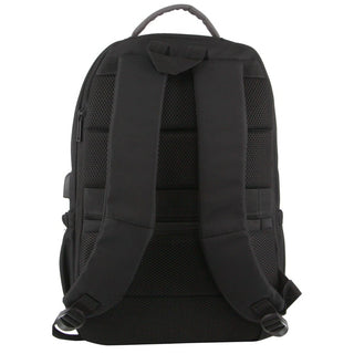 Backpack Dark Grey / Polyester PC 3853 DGREY Pierre Cardin Travel & Business Backpack with Built-in USB Port in Dark Grey