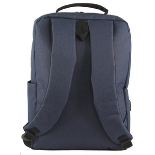 Backpack Navy / Polyester PC 3854 NAVY Pierre Cardin Travel & Business Backpack with Built-in USB Port in Navy