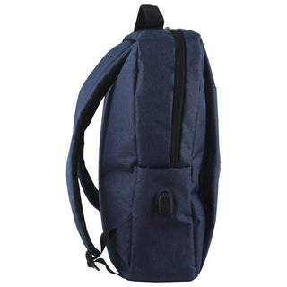 Backpack Navy / Polyester PC 3854 NAVY Pierre Cardin Travel & Business Backpack with Built-in USB Port in Navy