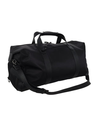 Overnight Bag Black / Nylon PC 4018 BLK Pierre Cardin Unisex Nylon Adventurous Overnight Bag in Black