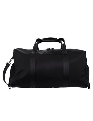 Overnight Bag Black / Nylon PC 4018 BLK Pierre Cardin Unisex Nylon Adventurous Overnight Bag in Black