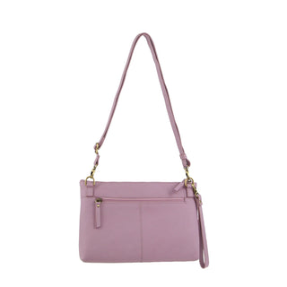 Crossbody bag Pink / Leather PC 3329 PINK Pierre Cardin Vintage Leather Multiway Crossbody Bag/Clutch in Pink