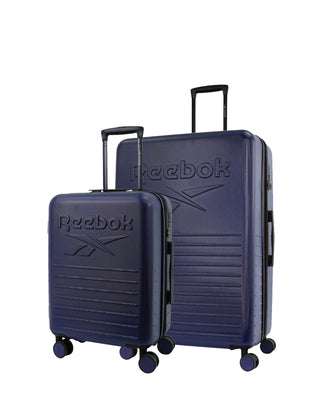 Hard Shell Luggage Navy / Polycarbonate (PC) RB 02MC NAVY Reebok Adventure Hard Shell Medium and Cabin Bundle 2-Piece Set
