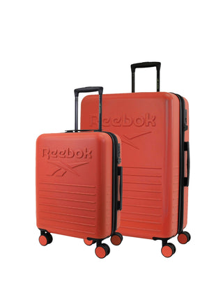 Hard Shell Luggage Orange / Polycarbonate (PC) RB 02MC ORANGE Reebok Adventure Hard Shell Medium and Cabin Bundle 2-Piece Set