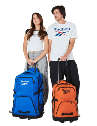 Trolley Case Orange / Lightweight Crushed Nylon RB 06 ORA Reebok Trekker 55cm Trolley Bag in Orange