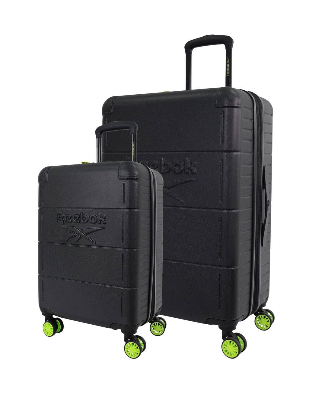 Reebok Wanderer Hard Shell LARGE and CABIN Bundle 2-Piece Set in Black ...