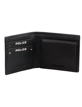 Police Leather Men's Bi-Fold Wallet
