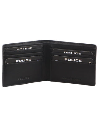 Police Leather Men's Bi-Fold Wallet