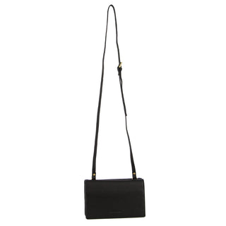 Crossbody Bag Black / Leather PC 3809 BLK Pierre Cardin Ladies Leather Flap Over Cross Body Bag in Black