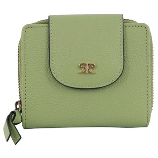 Leather Wallet Jade / Leather PC 3861 JADE Pierre Cardin Ladies Leather Tab Bi-Fold Wallet in Jade