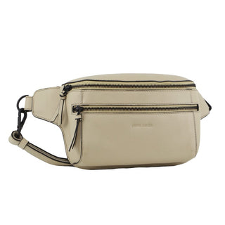 Belt Bag Cement / Leather PC 3896 CEMENT Pierre Cardin Leather 3-Way Sling Bag in Cement