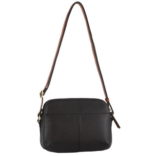 Crossbody bag Black / Leather PC 3670 BLK Pierre Cardin Leather Classic Crossbody Bag in Black