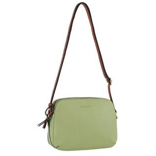 Crossbody bag Jade / Leather PC 3670 JADE Pierre Cardin Leather Classic Crossbody Bag in Jade