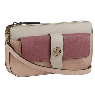 Crossbody Bag Rose / Leather PC 3677 ROSE Pierre Cardin Leather Crossbody/Clutch Bag in Rose