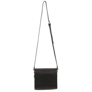 Crossbody Bag Black / Leather PC 3794 BLK Pierre Cardin Leather Diamond Embossed Cross Body Bag in Black