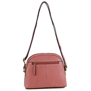 Crossbody Bag Marsala / Leather PC 3790 MARS Pierre Cardin Leather Diamond Embossed Cross Body Bag in Marsala