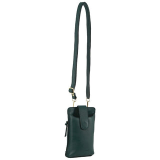 Phone Bag Zirkon PC 3891 ZIRKON Pierre Cardin Leather Phone Bag in Zirkon