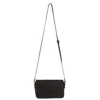 Crossbody bag Black / Leather PC 3662 BLK Pierre Cardin Leather Pleated Design Crossbody Bag in Black