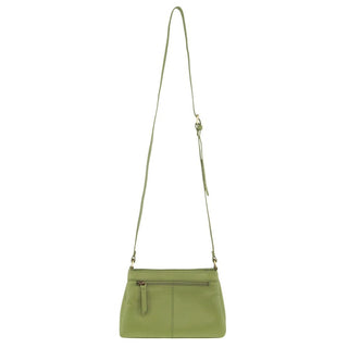 Crossbody bag Leaf / Leather PC 3663 LEAF Pierre Cardin Leather Pleated Design Crossbody Bag in Leaf