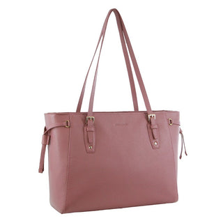 Handbag/Tote Bag Rose / Leather PC 3660 ROSE Pierre Cardin Leather Tote Bag in Rose